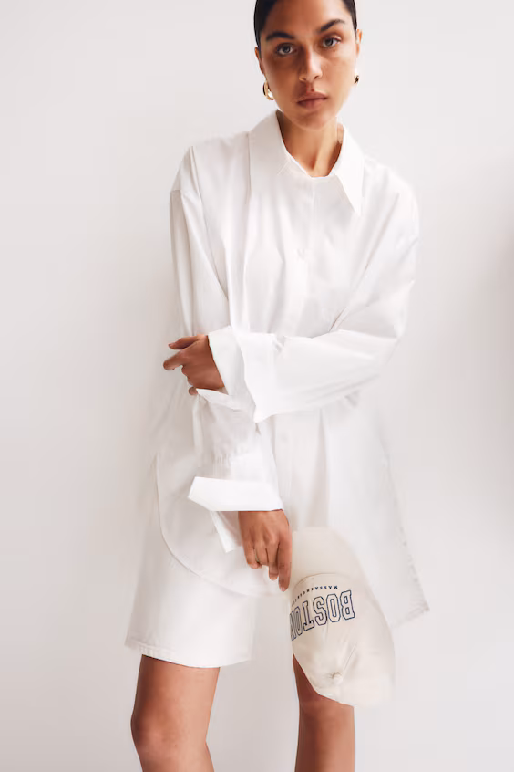 Бейсболка из хлопкового холста с вышитым узором