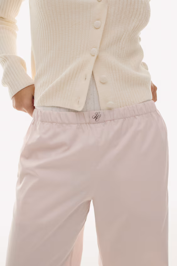 Брюки из поплина хлопкового