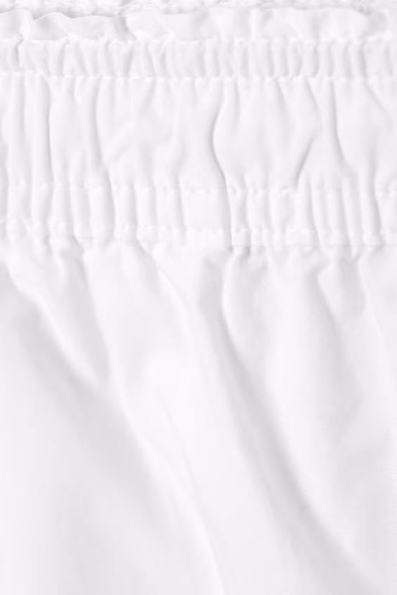 Широкие домашние брюки из поплина