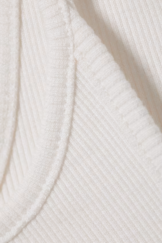 Комбинезон из ребристого трикотажа