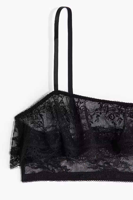 Мягкий кружевной бюстгальтер