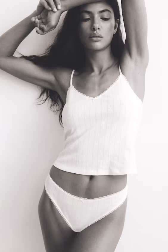 Набор из 2 трусиков-тонгов в пунтелье