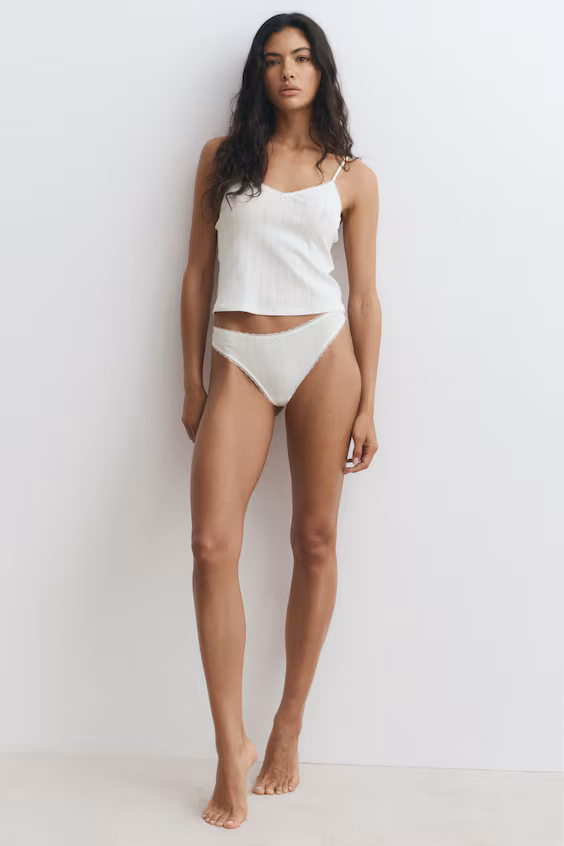 Набор из 2 трусиков-тонгов в пунтелье