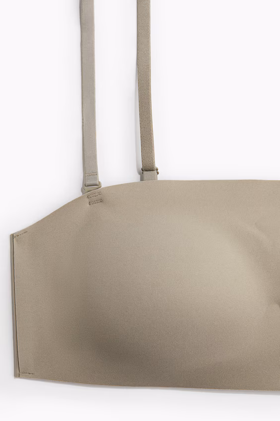 Бандо-бюстгальтер с подушечками из микрофибры