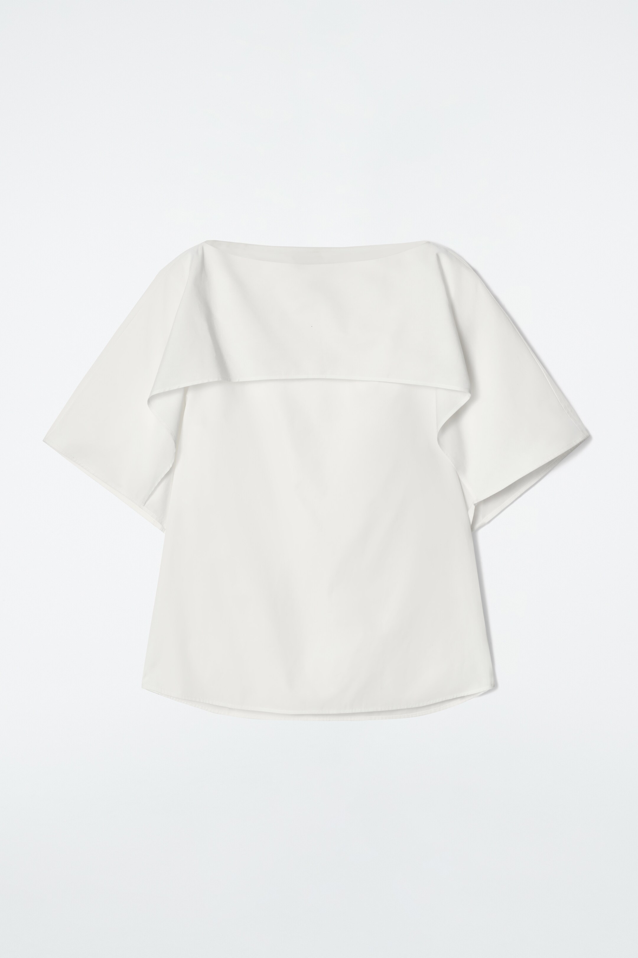 Топ из хлопка с завязками