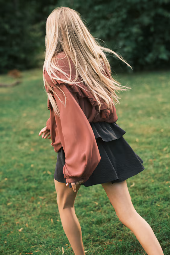 Круглая мини-юбка