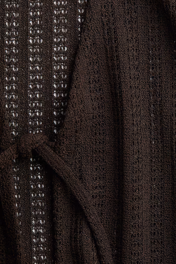 Топ из трикотажа с завязками