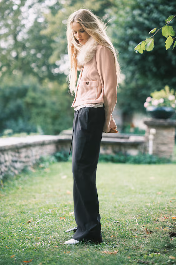 Брюки с завязками