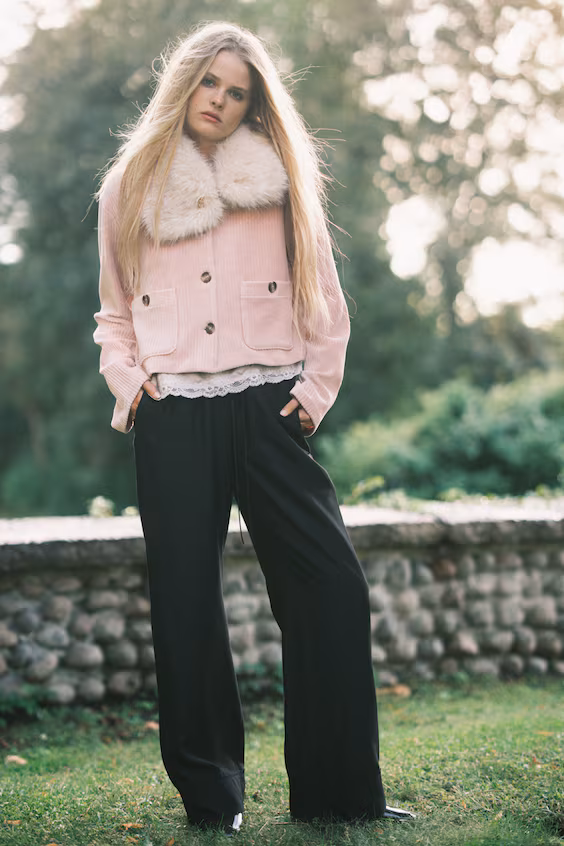 Брюки с завязками