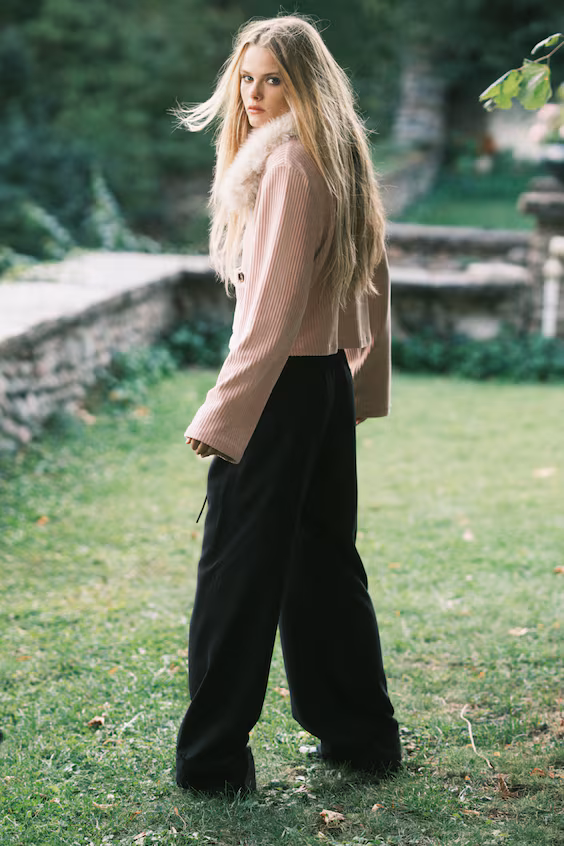 Брюки с завязками