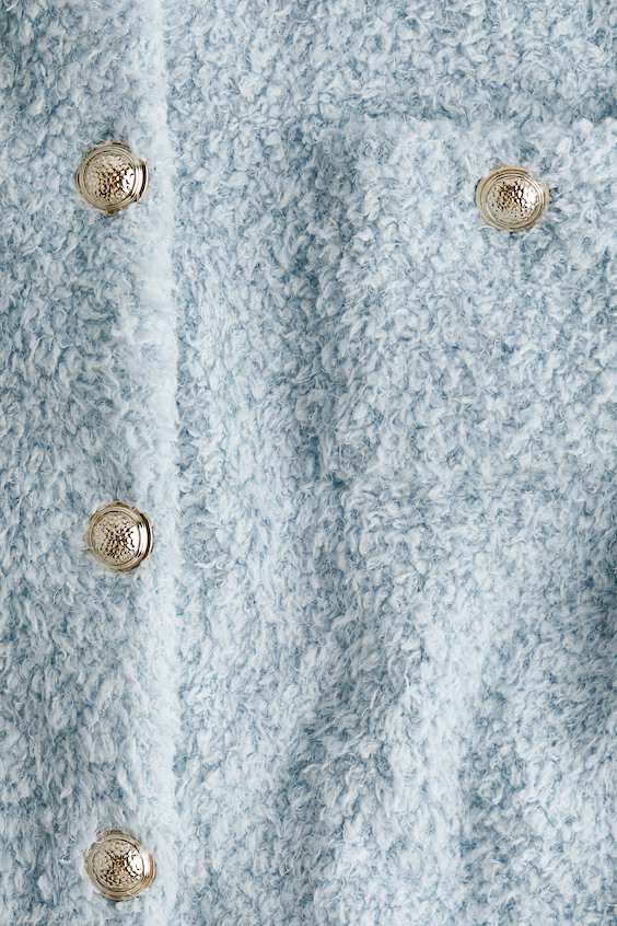 Куртка с короткими рукавами из меха