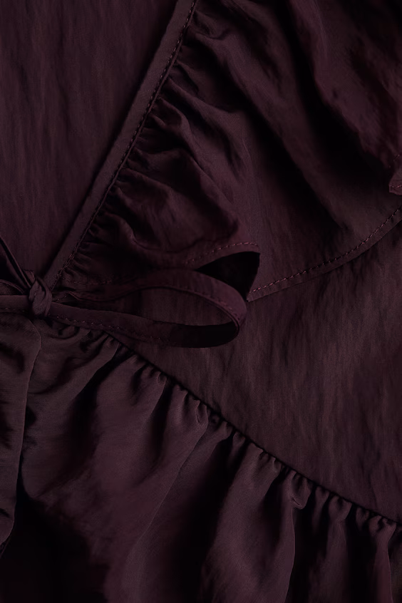 Блузка с оборками