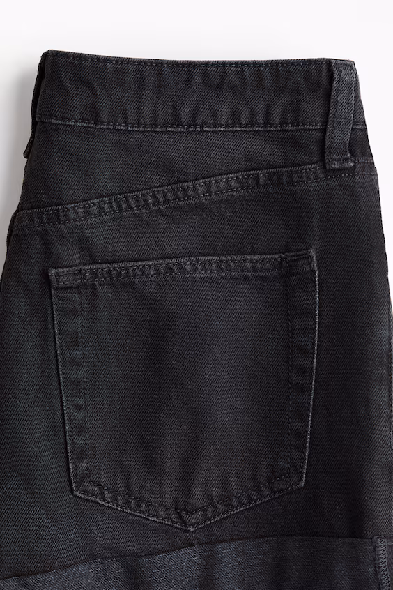 Джинсовые шорты high rise