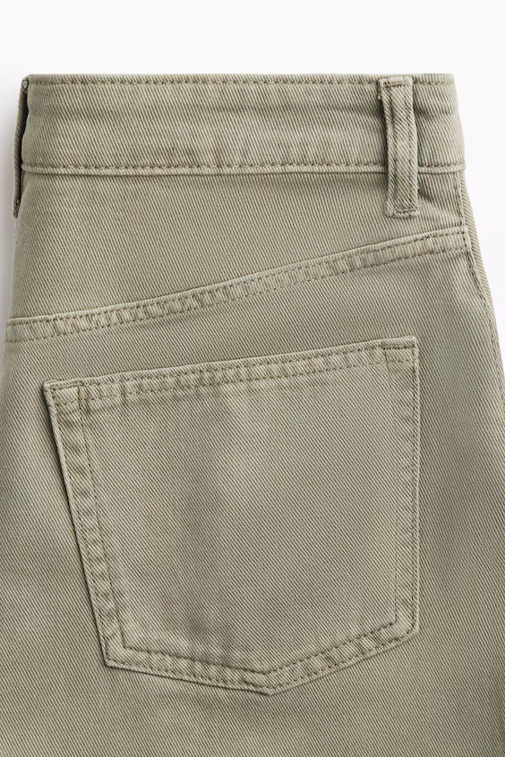 Джинсовая мини-юбка