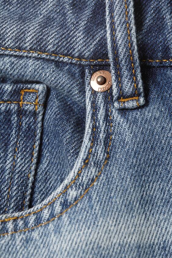 Миди джинсовая юбка