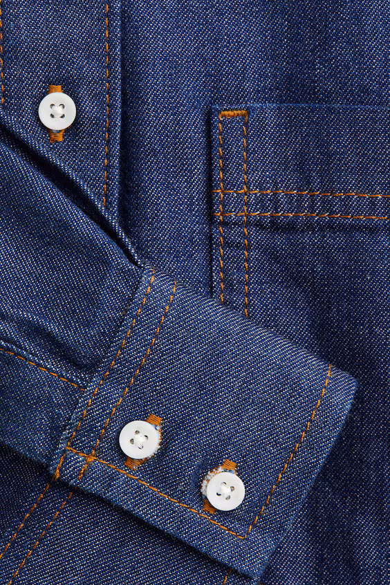 Джинсовая рубашка