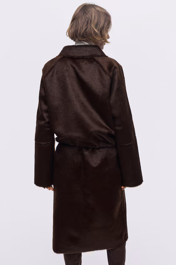 Пальто короткое с воротником