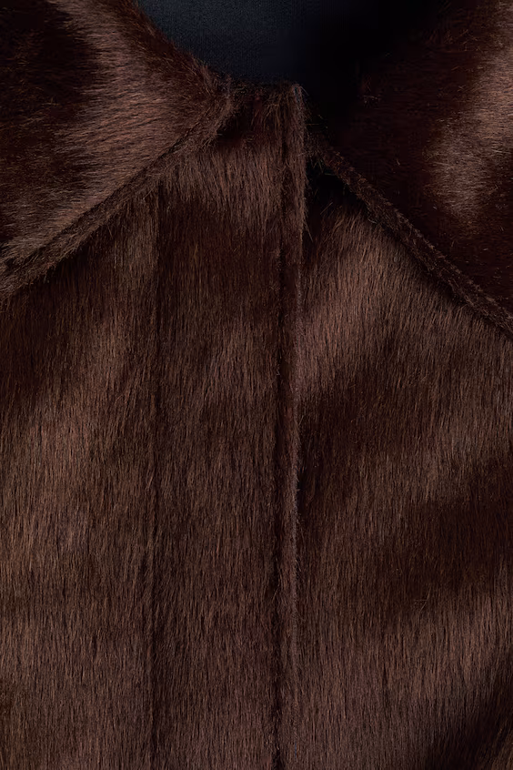 Пальто короткое с воротником