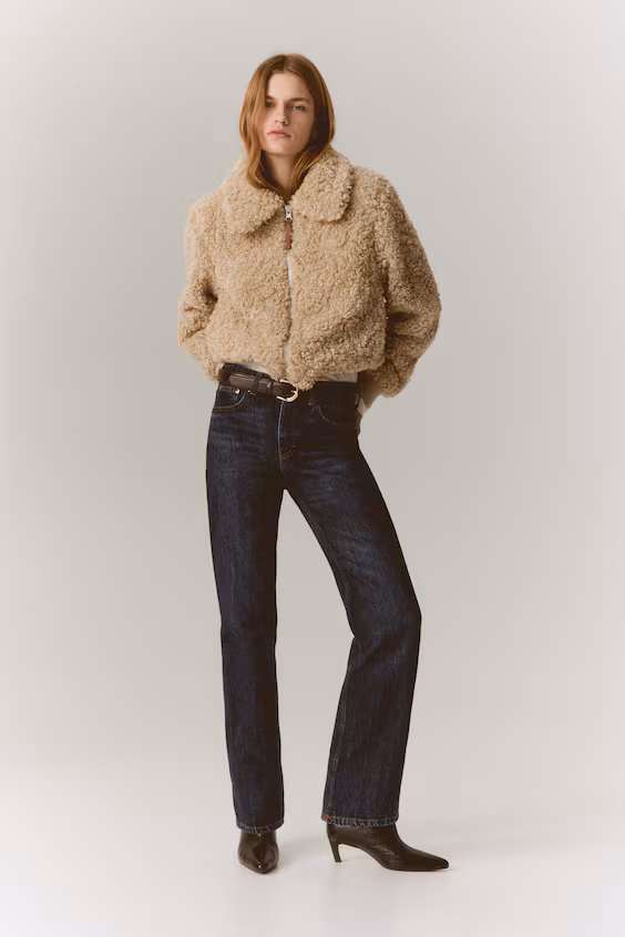 Плюшевое пальто