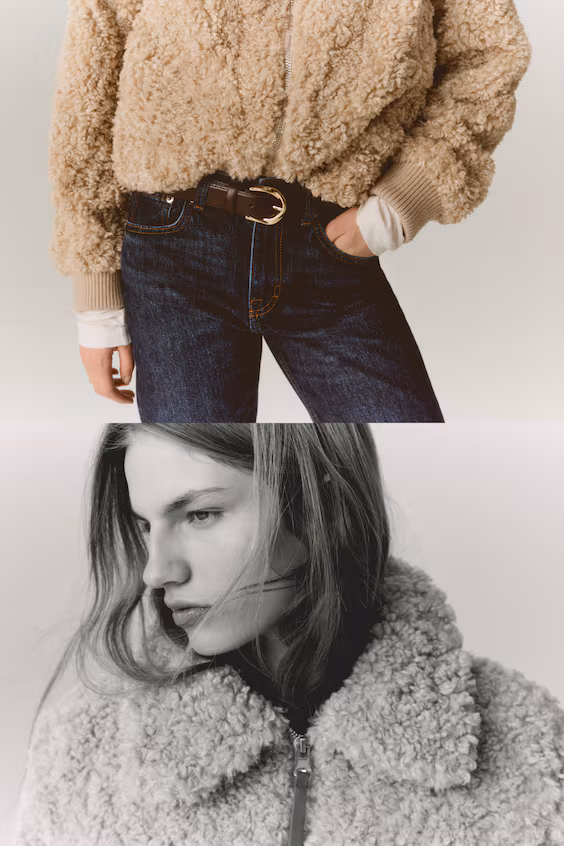 Плюшевое пальто