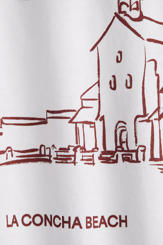 Футболка с принтом