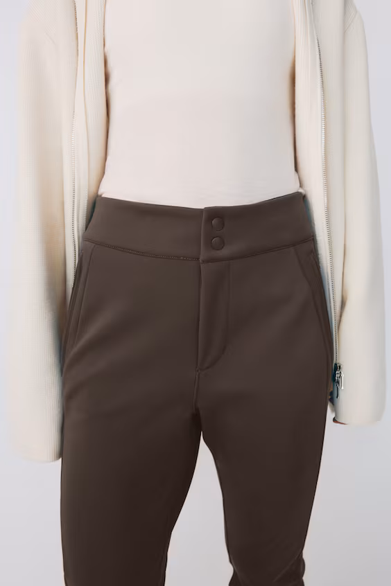 Брюки для горных лыж с начесом внутри