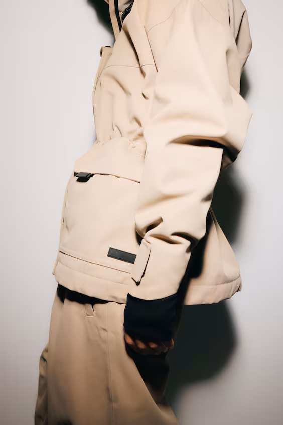 Лыжный плащ с технологией thermomove™, h&m