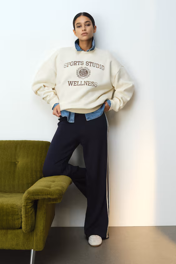 Свитшот с узором