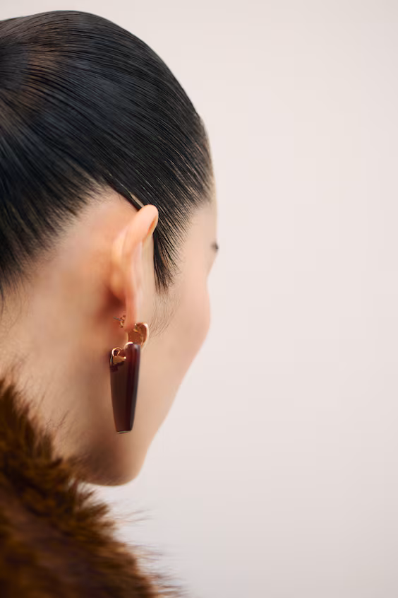 Серьги с подвеской