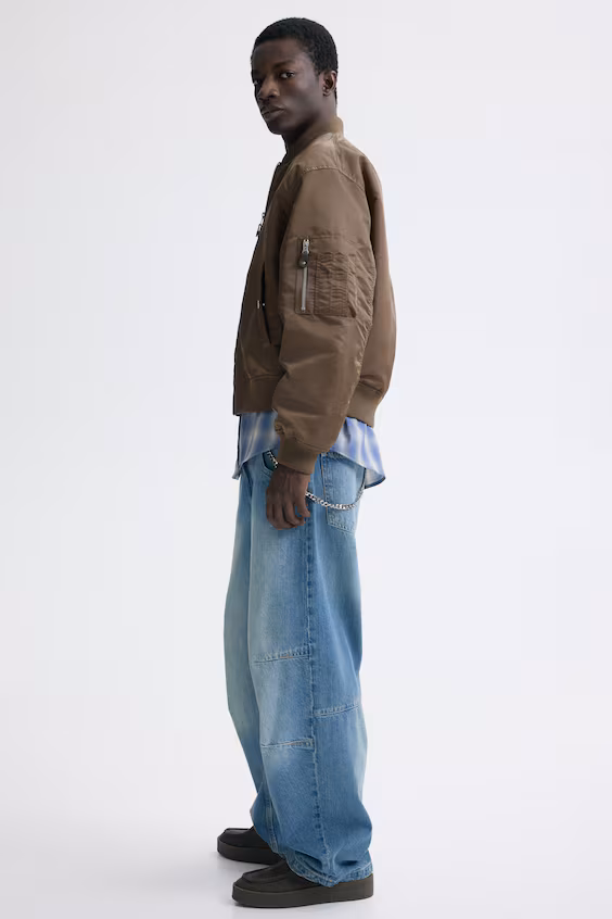 Стеганая куртка из нейлона