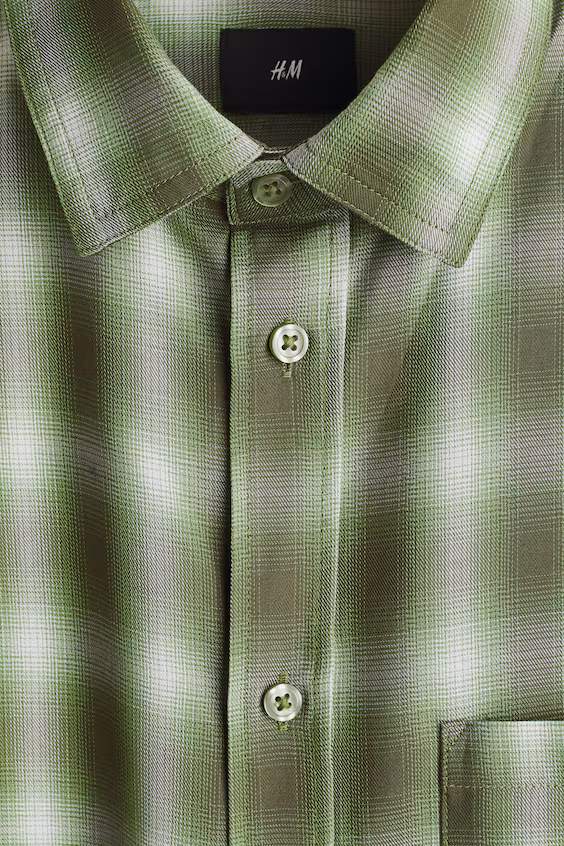 Рубашка комфортного кроя