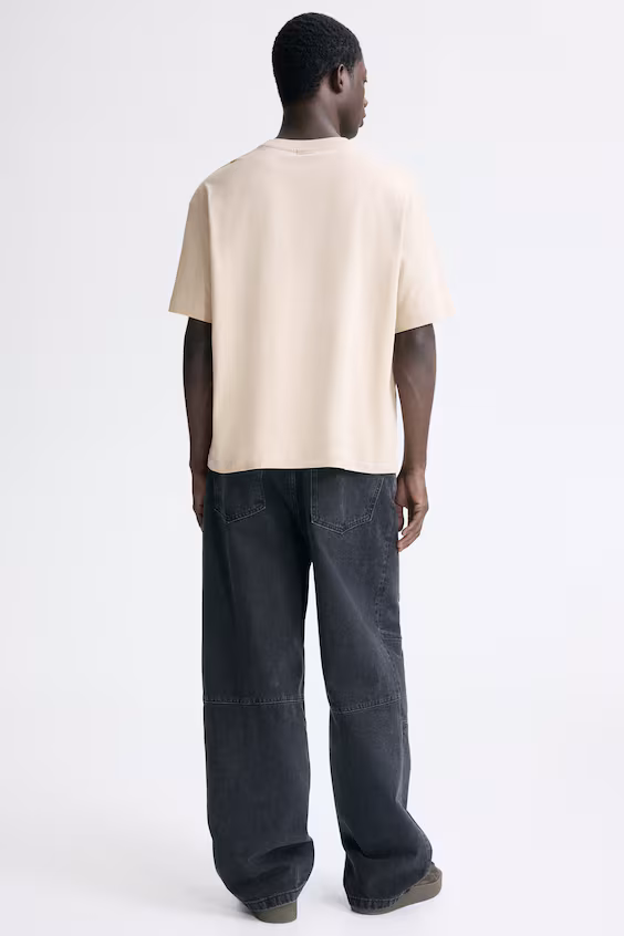 Футболка с принтом loose fit