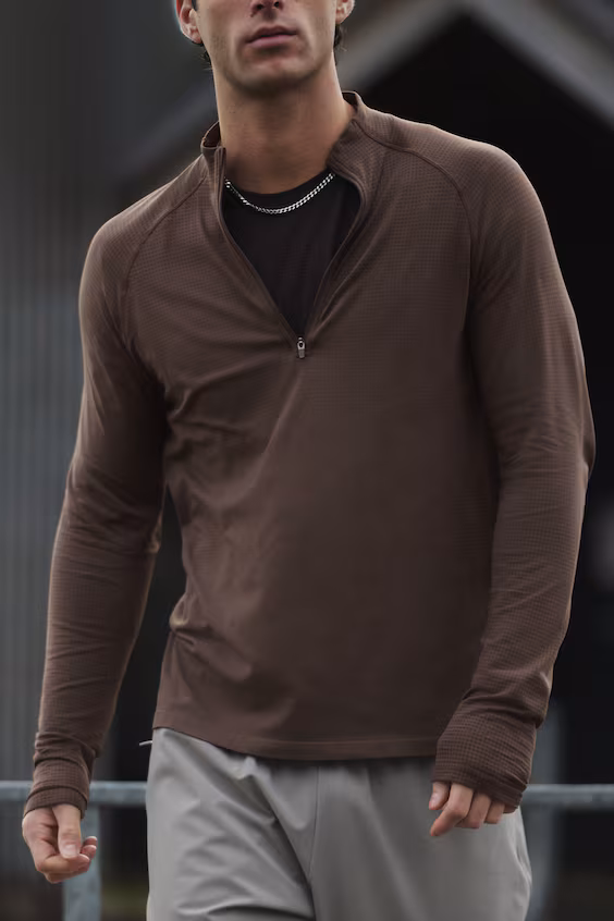 Свитер для спорта с технологией drymove™ облегающего силуэта