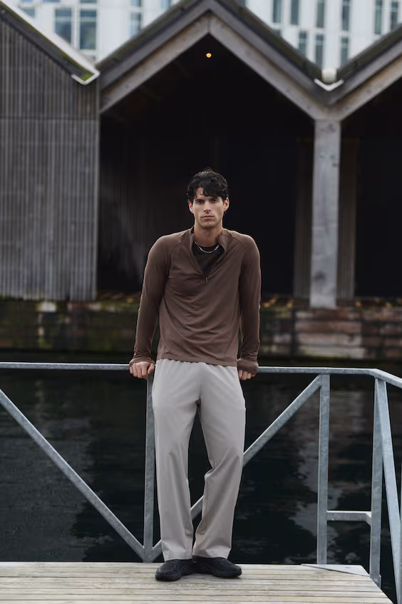 Свитер для спорта с технологией drymove™ облегающего силуэта