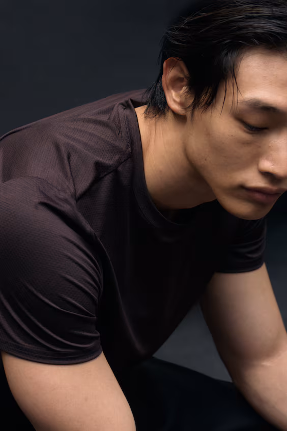 Футболка для спорта из сетки с технологией drymove™