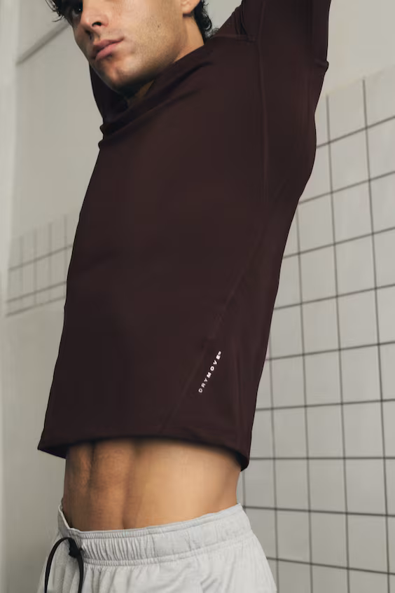 Спортивный свитер с посадкой на тело drymove™ muscle fit