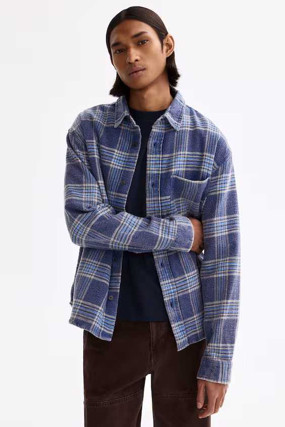 Рубашка из хлопка relaxed fit