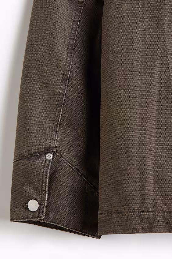 Подушечное рубашечное пальто