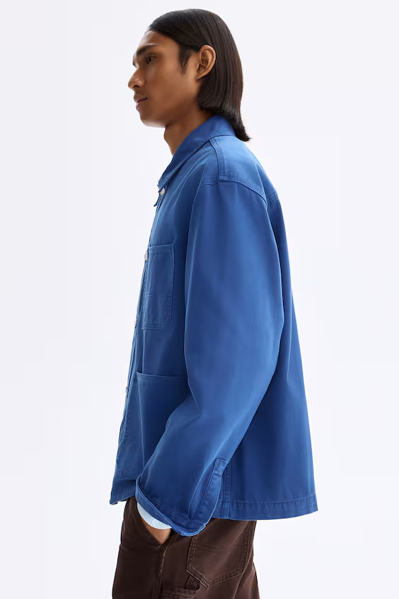 Рубашка-китель из канвы