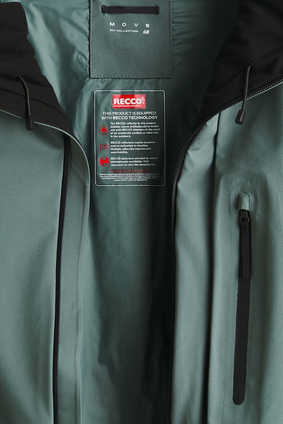 Пуховик для горнолыжного спорта с технологией stormmove™