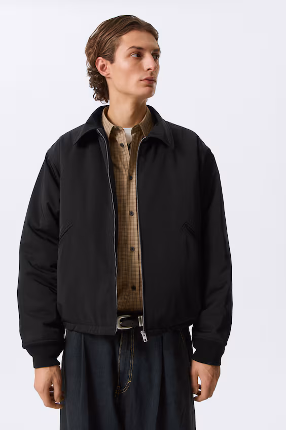 Пальто с широкой застежкой