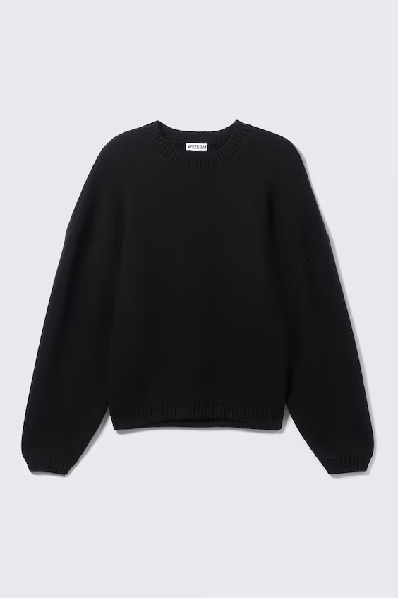 Оверсайз свитшот из плотного хлопка