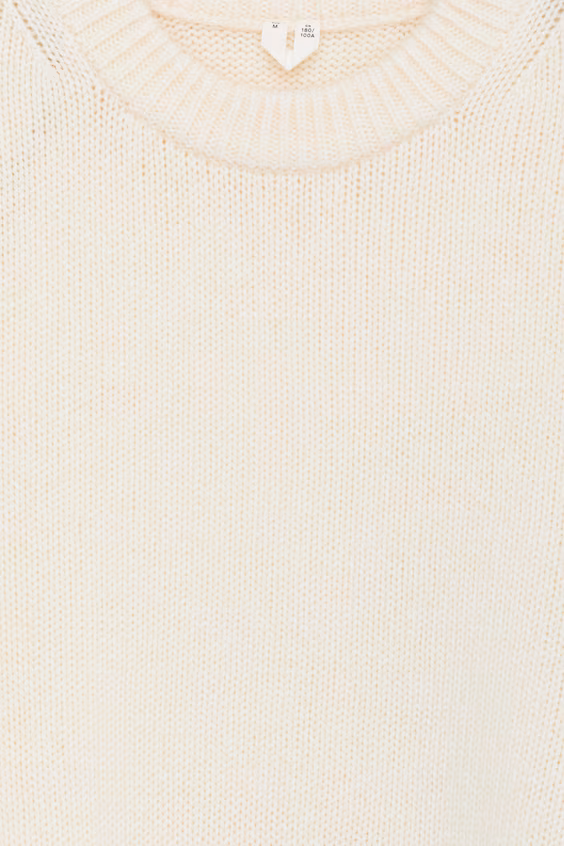 Толстый свитер из шерсти