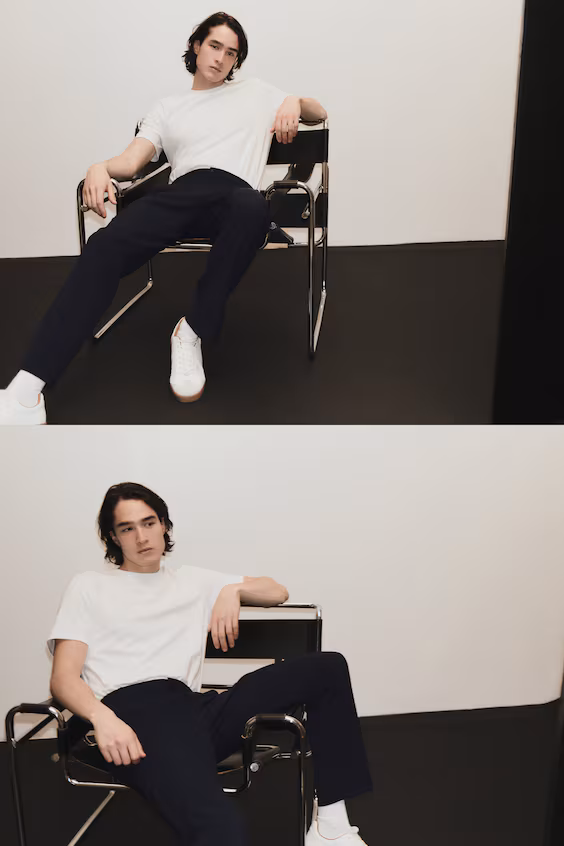 Брюки chino с эластичным поясом four-way stretch