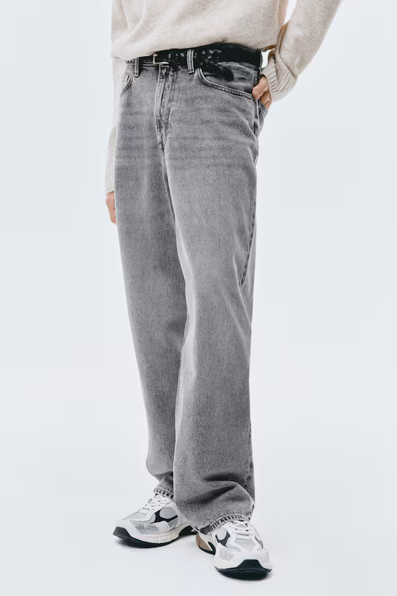 Свободные джинсы baggy