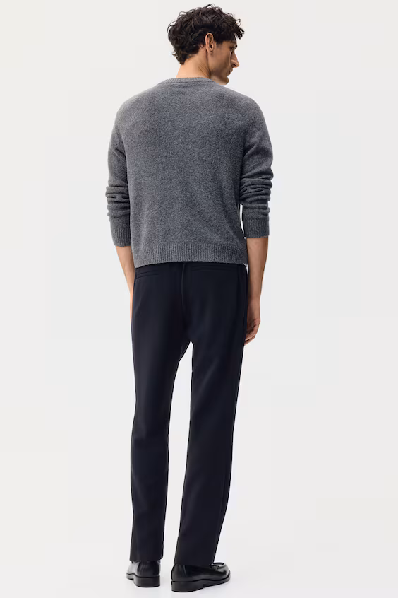 Классические брюки slim fit h&m