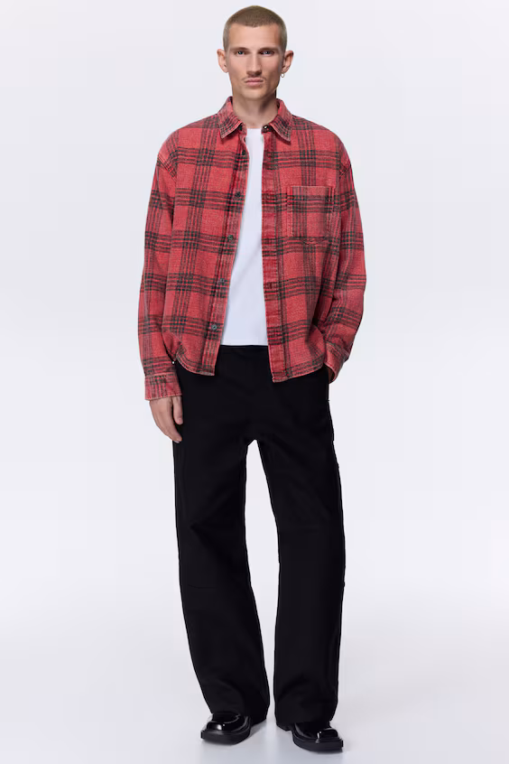 Рубашка relaxed fit из хлопка