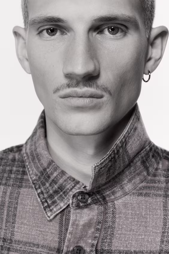 Рубашка relaxed fit из хлопка