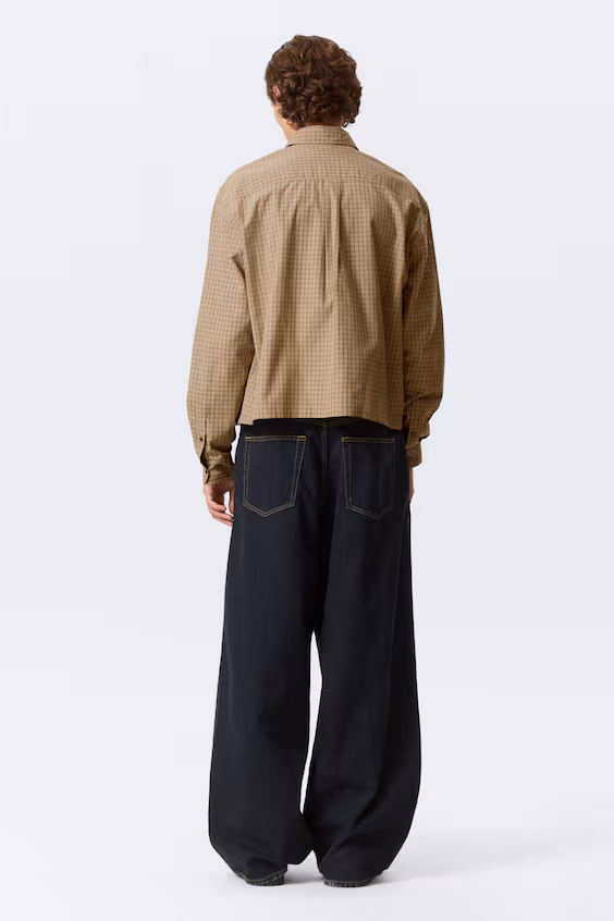 Рубашка из поплина boxy relaxada