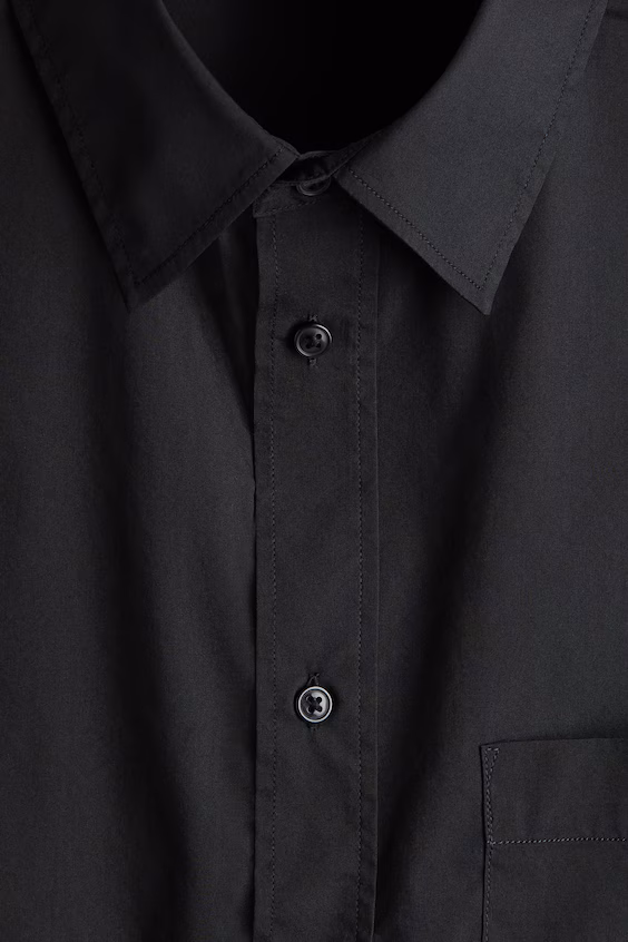 Рубашка с короткими рукавами oversized fit